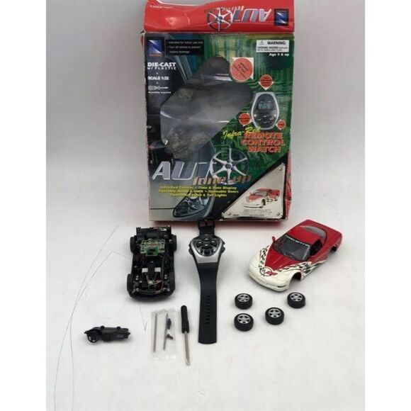 Omega 1998 Chevrolet Corvette RC Car with Infrared Remote Watch - Picture 1 of 9